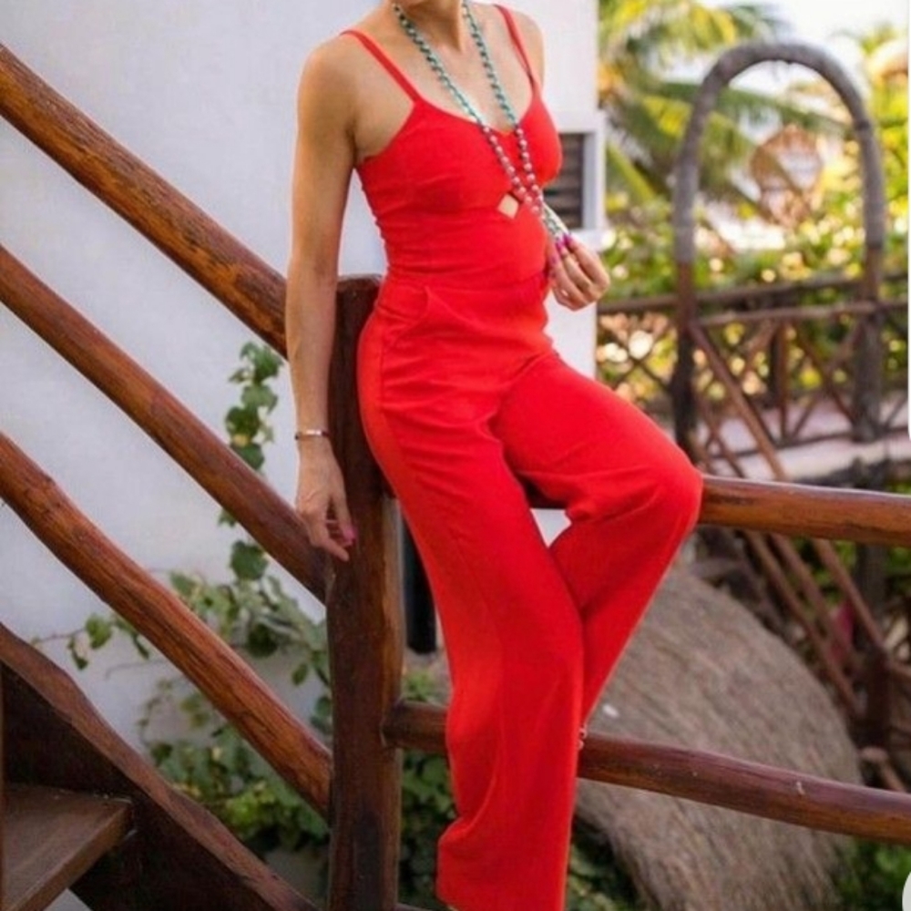 Jumpsuit Trina Turk sunbeam jumpsuit sz 0 NWT